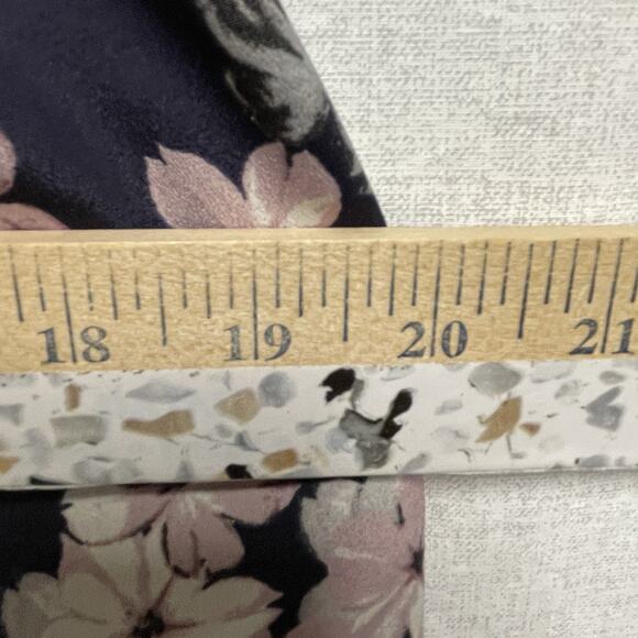 Loft Women's Purple Pink Floral Sleeveless Pullover Mini Dress - Size S - Picture 11 of 11